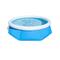 Pool Central® 8ft. Round Inflatable Easy Set Kids Swimming Pool with Filter Pump